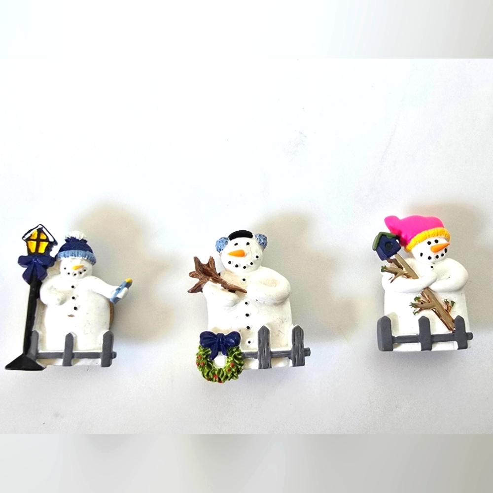 Christmas Button Covers Snowman Holiday - Picture 2 of 4